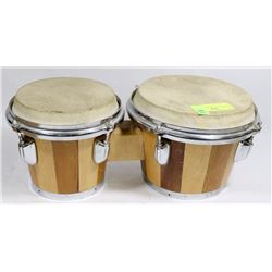 PAIR OF BONGO DRUMS