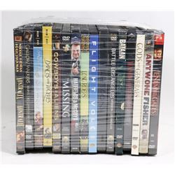 BUNDLE OF WESTERN & WAR DVD MOVIES
