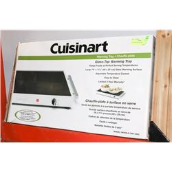 CUISINART G;ASS TOP WARMING TRAY.