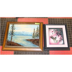 2 PCS OF ESTATE ARTWORK