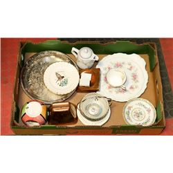FLAT OF ESTATE CHINA, BELL AND MORE