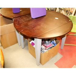 NEW WOOD DOUBLE DROP LEAF TABLE