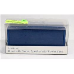 NEW INSIGNIA BLUETOOTH SPEAKER W/ POWER BANK