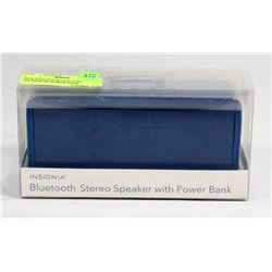 NEW INSIGNIA BLUETOOTH SPEAKER W/ POWER BANK