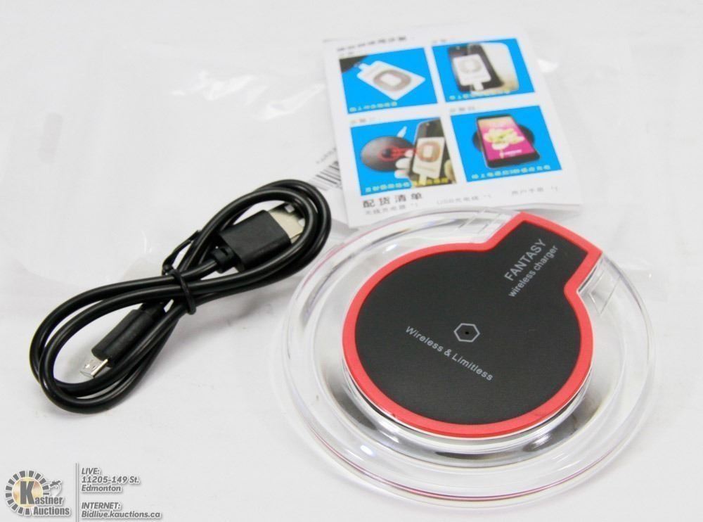 NEW WIRELESS CELL PHONE CHARGING PAD Kastner Auctions