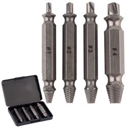 NEW 4PC DAMAGED SCREW EXTRACTOR SET