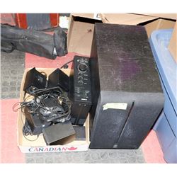 YAMAHA SURROUND SOUND SPEAKER SYSTEM (5 SPEAKERS)