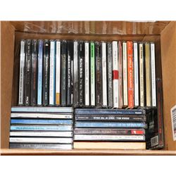 BOX OF OVER 40 CDS INCL ELVIS, FRANK SINATRA,