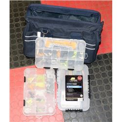 THREE PLANO TACKLE SORTERS FULL OF NEW