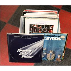 BOX OF LPS INCL EMERSON, LAKE AND PALMER, SIMON &