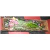 Image 1 : FLOWER SHOP BOX OF SILK SPRING FLOWERS