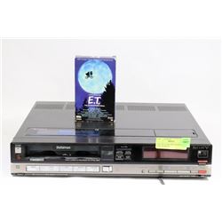 SONY BETA MACHINE WITH ET BETA TAPE, WORKING
