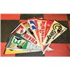 Image 1 : LOT OF VINATGE SPORTS PENNANTS, WHA, NHL