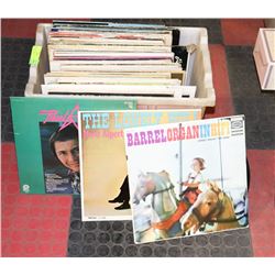 BIN OF ASSORTED LP'S INCLUDES STEVE MILLER,