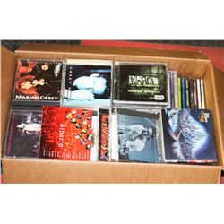 BOX OF ASSORTED CD'S