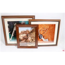 WESTERN THEMED PICTURES (3)