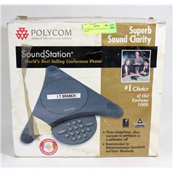 UNUSED POLY COM CONFERENCE PHONE