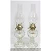 Image 1 : TWO MATCHING UNUSED OIL LANTERNS