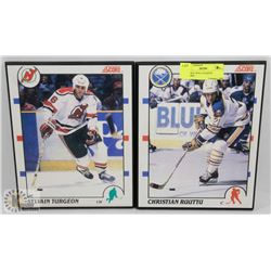 2 HOCKEY WALL PLAQUES PICTURES