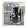 Image 1 : TOASTMASTER 12 CUP COFFEE MAKER BLACK(UNUSED)