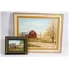 Image 1 : 2 BARN/FARM SCENES