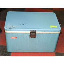RETRO LARGE COLEMAN METAL COOLER