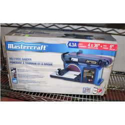 MASTERCRAFT 4.3AMP BELT/DISC SANDER