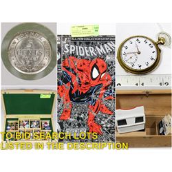 FEATURED COINS, COLLECTIBLES, SHOWCASE GOODS