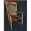 Image 1 : AUSTIN MESQUITE WORKS: Handcrafted Texas Mesquite Rocking Chair