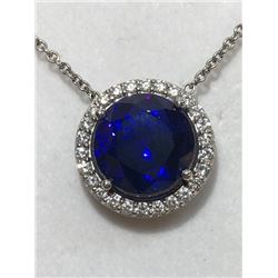 MATT BOGUSLAWSKI: Stunning Tanzanite and Diamond Necklace