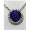 Image 1 : MATT BOGUSLAWSKI: Stunning Tanzanite and Diamond Necklace