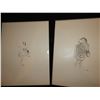 Image 2 : 5 Different African animals in pen and ink