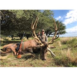 PACO RIESTRA 4-Day Red Stag Hunt for 2 to 8 Hunters in Beautiful Argentina.