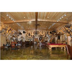 CONROE TAXIDERMY Wild Game Dinner & Quail Shoot for 10 Guests