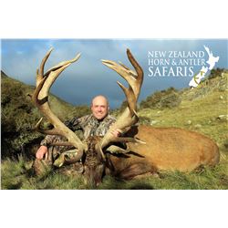 New Zealand 3-Day Red Stag and Arapawa Ram Hunt for 4 Hunters