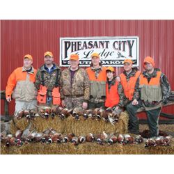 South Dakota - 2 Day and 2 Night Wild Pheasant Hunt for 2020 or 2021