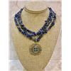 Image 2 : SLA-09 San Benito Pendant and Triple-Strand Necklace