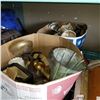 Image 1 : 2 BOXES OF PLANTERS AND VASES