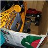 Image 1 : BOX OF TOYS INCLUDING CRANE