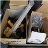 Image 1 : 2 BOXES OF ELECTRICAL MOTOR AND CORDLESS BATTERIES