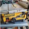 Image 3 : RIDGID AND DEWALT TABLE SAWS - BOTH WORKING NO SAFETY PLUG