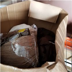 BOX OF COUCH COVERS