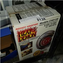 HEAT DEMON PORTABLE PROPANE INFA-RED HEATER BOX