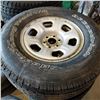 Image 2 : SET OF 4 BF GOODRICH RADIAL LONG TRAIL TIRES 265/70 R16 ON 6 BOLT RIMS