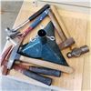 Image 2 : LOTS OF HAMMERS AND ROCK HAMMERS W/ CHRISTMAS TREE STAND