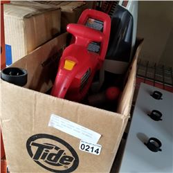 BLACK AND DECKER VPX CORDLESS TOOLS, ELECTRIC HEDGE TRIMMER, AND DRILL