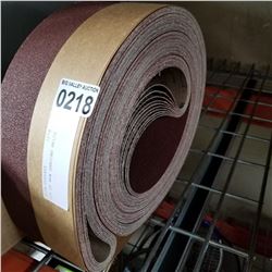 LOT OF NEW SANDING BELTS