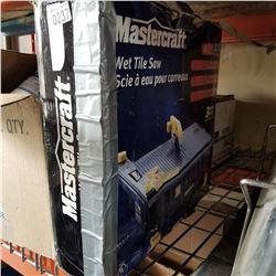 MASTERCRAFT TILE SAW