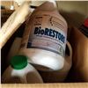 Image 3 : BOX OF BIORESTORE WATER DAMAGE TREATMENT AND HAND CLEANER