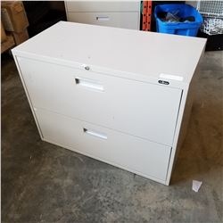 2 DRAWER LATERAL FILING CABINET